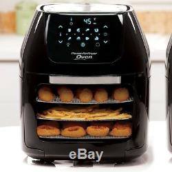 Power Air Fryer Oven Plus 6 Quarts Black As Seen On TV AirFryer Oven NEW