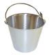 Premium Stainless Steel Pail, Vet/milk Bucket, Made In Usa