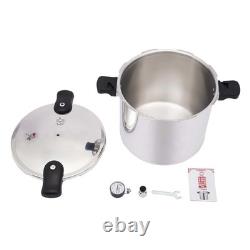 Pressure Canner 22-Quart, Stainless Steel Pressure Canner 22 Quart Induction, Al