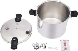 Pressure Canner 22-Quart, Stainless Steel Pressure Canner 22 Quart Induction, Al