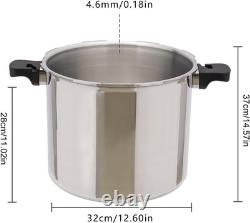 Pressure Canner 22-Quart, Stainless Steel Pressure Canner 22 Quart Induction, Al