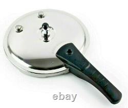 Pressure Cooker Stainless Steel Body, 4.5/6.7/8.9/11.2/13.4 Quarts, Silver