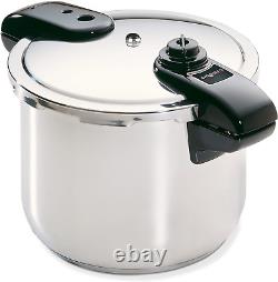 Presto 01370 8-Quart Stainless Steel Pressure Cooker