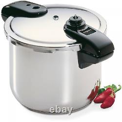 Presto 01370 8-Quart Stainless Steel Pressure Cooker Cook Healthy & Flavorful