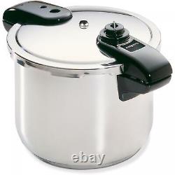 Presto 01370 8-Quart Stainless Steel Pressure Cooker Cook Healthy & Flavorful