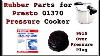 Presto 01370 8 Quart Stainless Steel Pressure Cooker Parts