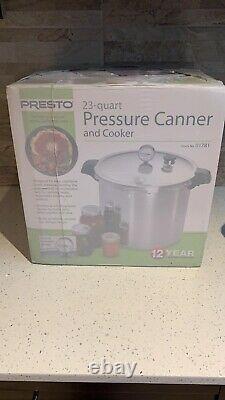 Presto 01781 23-Quart Pressure Canner and Cooker New