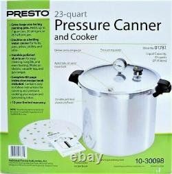 Presto 23 Quart Pressure Canner Cooker 01781 NEW FAST SHIPPING Canning Mason Jar