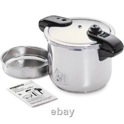 Presto 8 Quart Stainless Steel Pressure Cooker Stainless Steel Tri Clad Base New