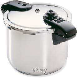 Presto 8 Quart Stainless Steel Pressure Cooker Stainless Steel Tri Clad Base New