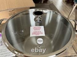 Princess House 6725 Heritage Stainless Steel 12 Quart Stockpot NEW