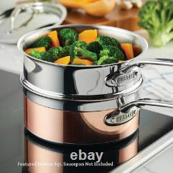 Provisions 3-Quart Stainless Steel Steamer Insert for Healthy Cooking