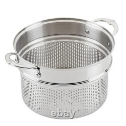Provisions 8-Quart Stainless Steel Pasta Insert for Perfect Cooking