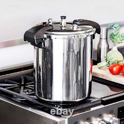 QCP420 21-Quart Stainless Steel Pressure Cooker Classic Series