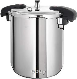 QCP420 21-Quart Stainless Steel Pressure Cooker Classic Series