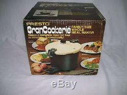 RARE Vintage PRESTO GranCookerie Electric PRESSURE Cooker 6 Quart NEW NIB