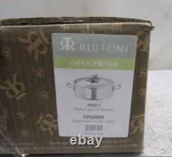 RUFFONI OPUS PRIMA 5 Quart 26 cm Covered Braiser 99267-I Made in Italy NIB