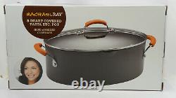 Rachael Ray Brights Hard Anodized Nonstick 8 Quart Pasta Pot / Stockpot, New