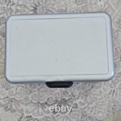 Rare Coors Light Coleman Stainless Steel Belted 54 Quart Cooler Ice Chest READ