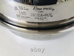 Rena Wear 5 Ply Stainless Steel 11 Skillet Fry Pan With4 Quart Dome Lid Never Use