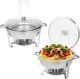 Restlrious Hot Pot Buffet Set 2-pack, 7.5 Quart Stainless Steel