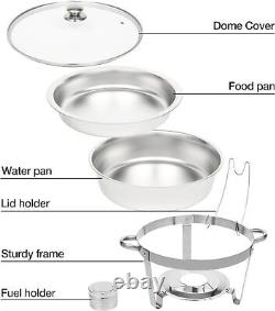 Restlrious Hot Pot Buffet Set 2-Pack, 7.5 Quart Stainless Steel