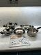 Royal Queen Cookware Made In Usa Stainless Steel 7 Piece Set Preowned