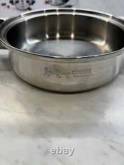 Royal Queen Cookware Made In USA Stainless Steel 7 Piece Set Preowned