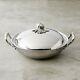 Ruffoni Opus Hammered Stainless Steel Wok With Tomato Finial 4.75 Quart New