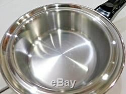 SALADMASTER 1 QUART SAUCEPAN POT 316Ti TITANIUM STAINLESS STEEL WATERLESS USA