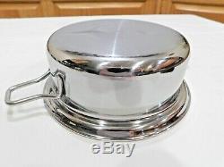 SALADMASTER 1 QUART SAUCEPAN POT 316Ti TITANIUM STAINLESS STEEL WATERLESS USA