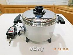 SALADMASTER MP5 Multipurpose Slow Cooker Crock Pot 5 QUART SA005OCU