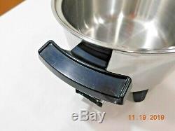 SALADMASTER MP5 Multipurpose Slow Cooker Crock Pot 5 QUART SA005OCU