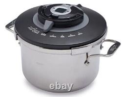 SAMPLE All-Clad PC8 Precision Stainless Steel Pressure Cooker 8.4-Quart READ