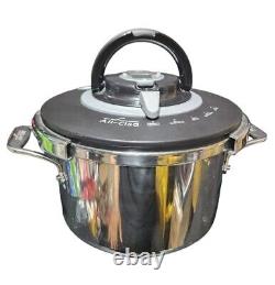 SAMPLE All-Clad PC8 Precision Stainless Steel Pressure Cooker 8.4-Quart READ