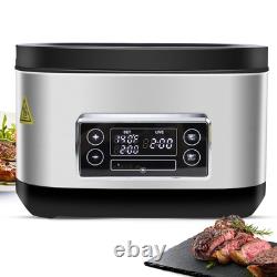 SPOONLEMON Sous Vide Precise Cooker, 8 Quart Stainless Steel Sous Vide Machin