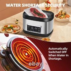 SPOONLEMON Sous Vide Precise Cooker, 8 Quart Stainless Steel Sous Vide Machin
