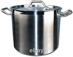 SST-40 Stainless Steel 40 Quart Stock Pot with Cover