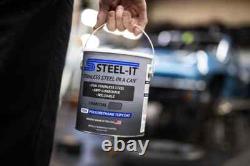 STEEL-IT 1006Q Stainless Steel Polyurethane Coating Charcoal 1 Quart
