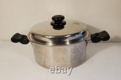 SaladMaster XP? 316L Surgical Stainless Steel 7 Quart Stock Pot 6.6L Handles Lid