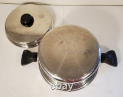 SaladMaster XP? 316L Surgical Stainless Steel 7 Quart Stock Pot 6.6L Handles Lid