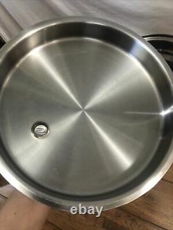Saladmaster 10 quarts Pot With Steamer Stainless waterless Cookware