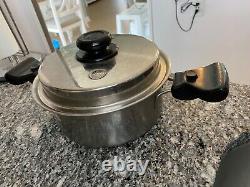 Saladmaster 3 Quart Dutch Oven Pot Waterless Stainless Steel