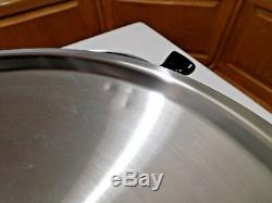 Saladmaster 316 Surgical 7 Quart 15 Wok Stainless Steel & LID USA