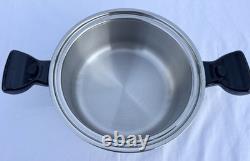 Saladmaster 316Ti Titanium 4 Quart Stock Pot Stainless Steel