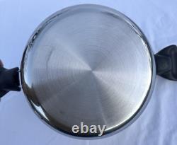 Saladmaster 316Ti Titanium 4 Quart Stock Pot Stainless Steel