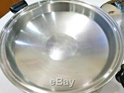Saladmaster 7 Quart 15 Wok Tp304s Surgical Stainless Steel Waterless USA
