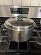 Saladmaster Stainless Steel 18-8 Tri Clad Lg Stock Pot With Lid 6 Quart Usa