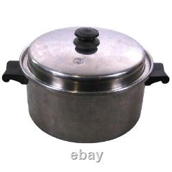 Saladmaster Stainless Steel T304S 6 Quart Qt Stock Pot Dutch Oven With Vapo Lid