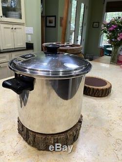 Saladmaster T304s 10 Quart Roaster Stock Pot & LID Waterless Cookware